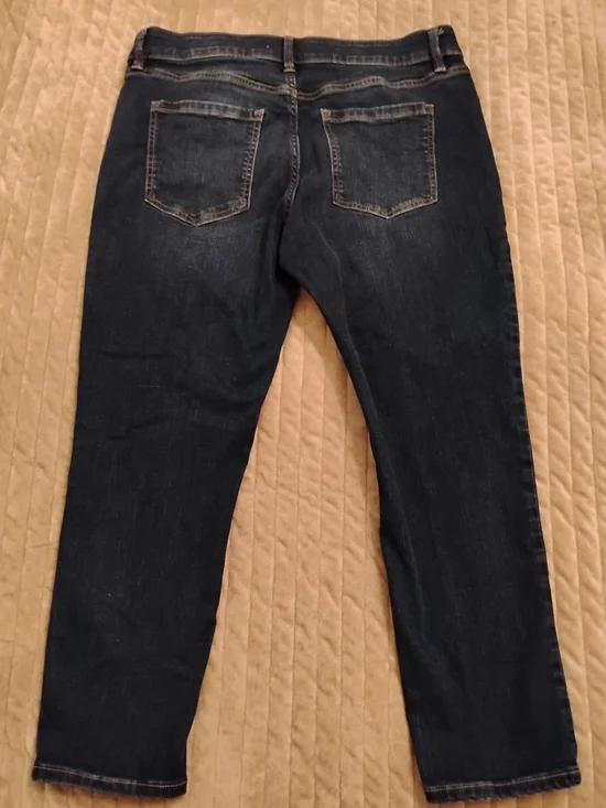 Liz Claiborne Dark Blue Skinny Jeans - Picture 2 of 6